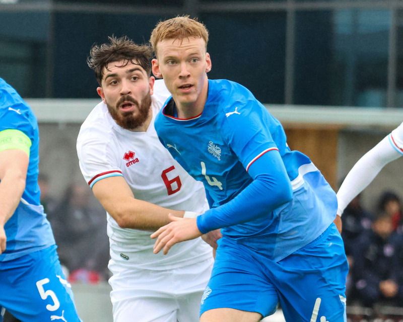 Myndaveisla: Jói Bjarna tryggði U21 fyrsta sigurinn