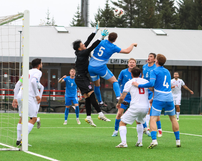 Myndaveisla: Jói Bjarna tryggði U21 fyrsta sigurinn