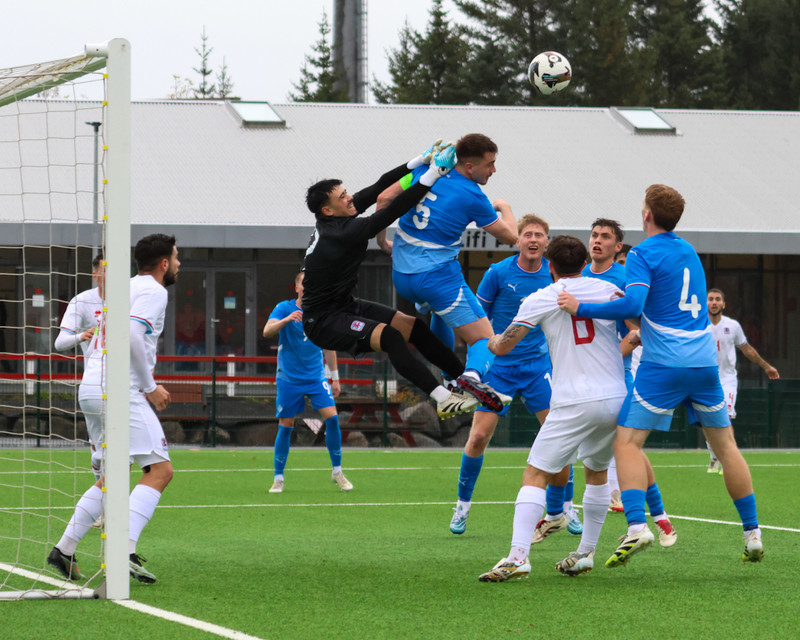 Myndaveisla: Jói Bjarna tryggði U21 fyrsta sigurinn