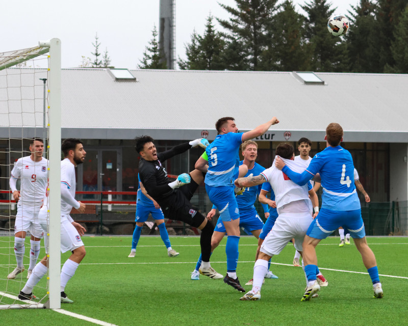 Myndaveisla: Jói Bjarna tryggði U21 fyrsta sigurinn