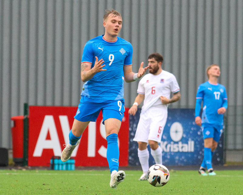 Myndaveisla: Jói Bjarna tryggði U21 fyrsta sigurinn