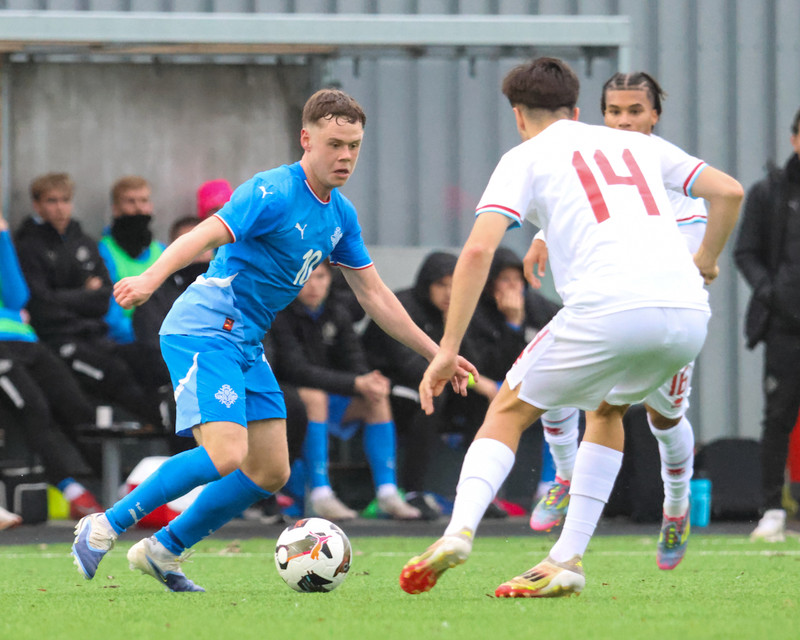 Myndaveisla: Jói Bjarna tryggði U21 fyrsta sigurinn