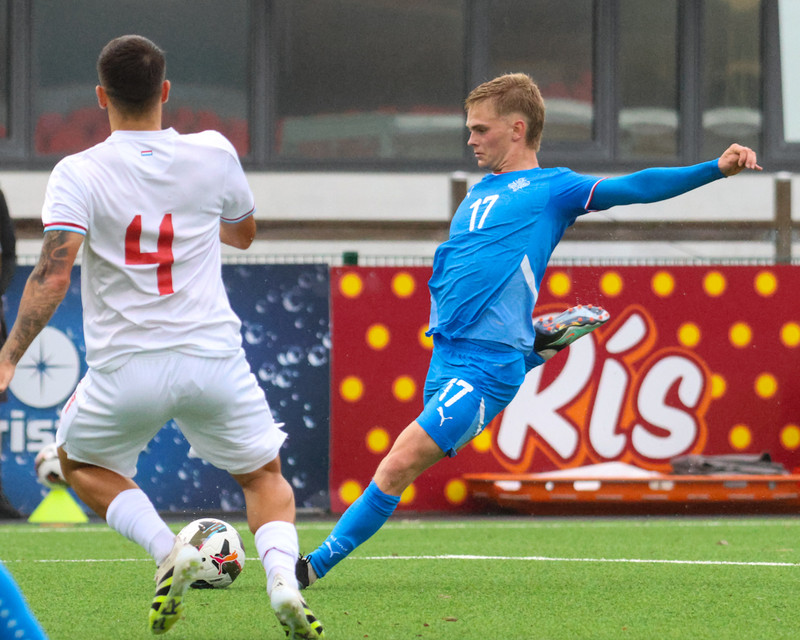 Myndaveisla: Jói Bjarna tryggði U21 fyrsta sigurinn