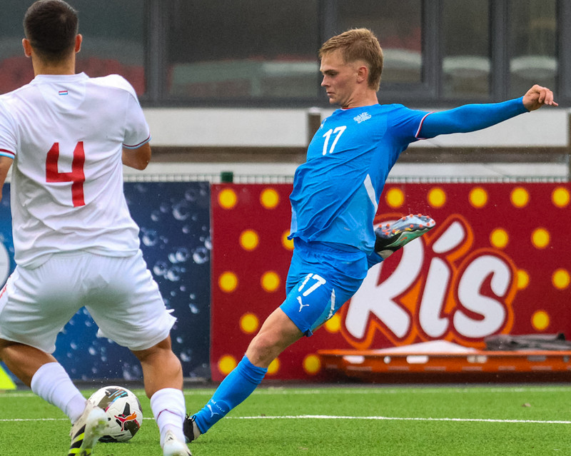Myndaveisla: Jói Bjarna tryggði U21 fyrsta sigurinn