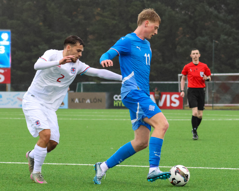 Myndaveisla: Jói Bjarna tryggði U21 fyrsta sigurinn