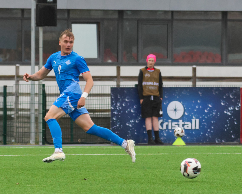 Myndaveisla: Jói Bjarna tryggði U21 fyrsta sigurinn