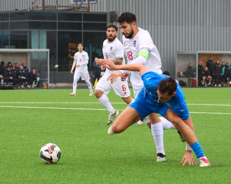 Myndaveisla: Jói Bjarna tryggði U21 fyrsta sigurinn