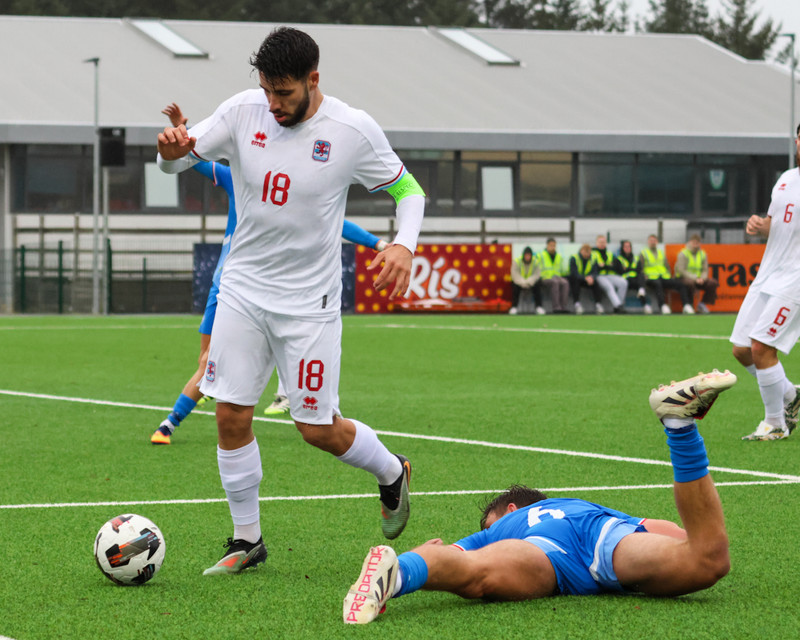 Myndaveisla: Jói Bjarna tryggði U21 fyrsta sigurinn