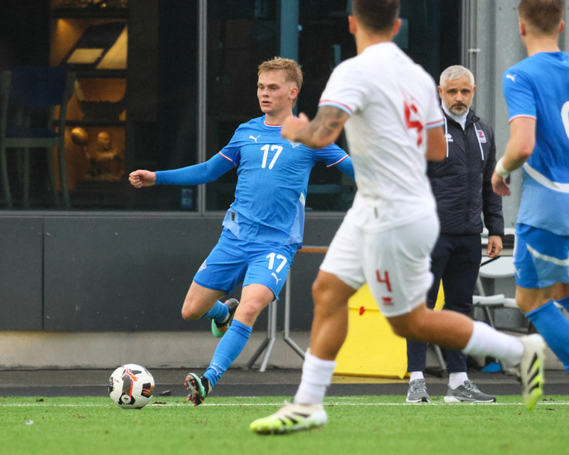 Myndaveisla: Jói Bjarna tryggði U21 fyrsta sigurinn
