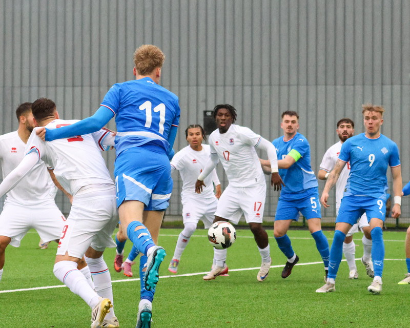 Myndaveisla: Jói Bjarna tryggði U21 fyrsta sigurinn