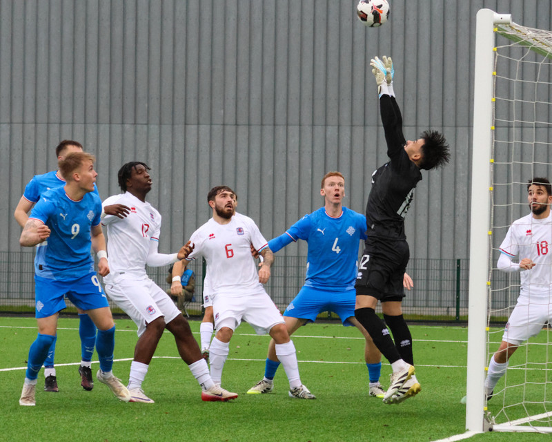Myndaveisla: Jói Bjarna tryggði U21 fyrsta sigurinn
