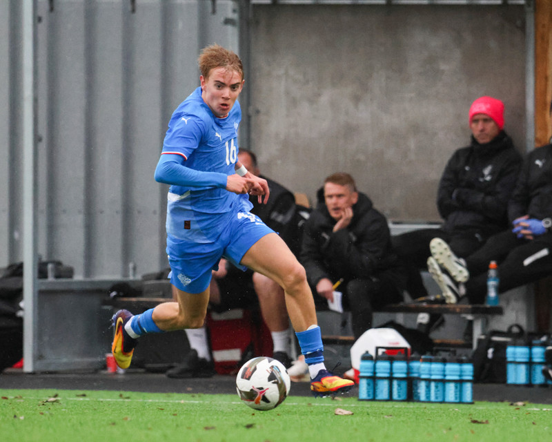 Myndaveisla: Jói Bjarna tryggði U21 fyrsta sigurinn