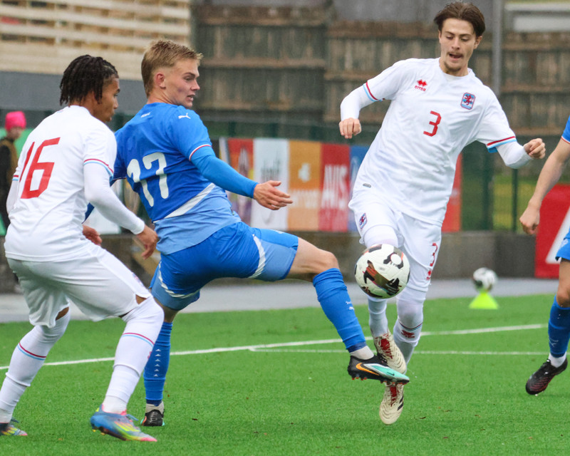 Myndaveisla: Jói Bjarna tryggði U21 fyrsta sigurinn