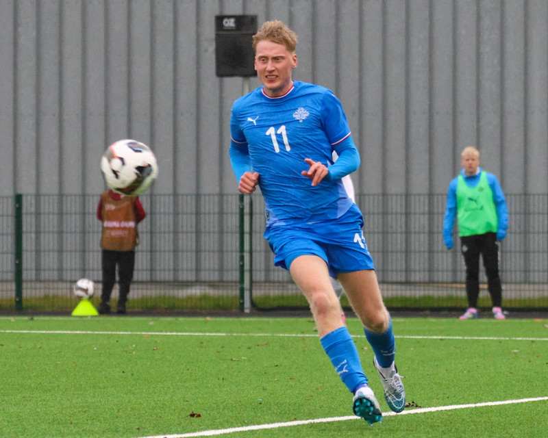 Myndaveisla: Jói Bjarna tryggði U21 fyrsta sigurinn