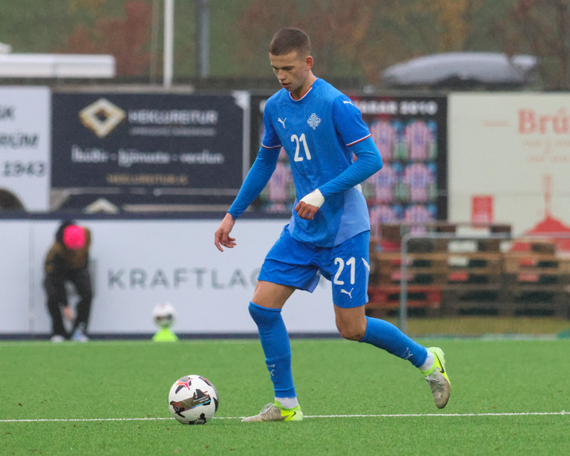 Myndaveisla: Jói Bjarna tryggði U21 fyrsta sigurinn