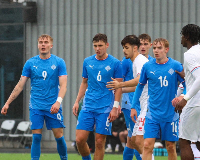 Myndaveisla: Jói Bjarna tryggði U21 fyrsta sigurinn