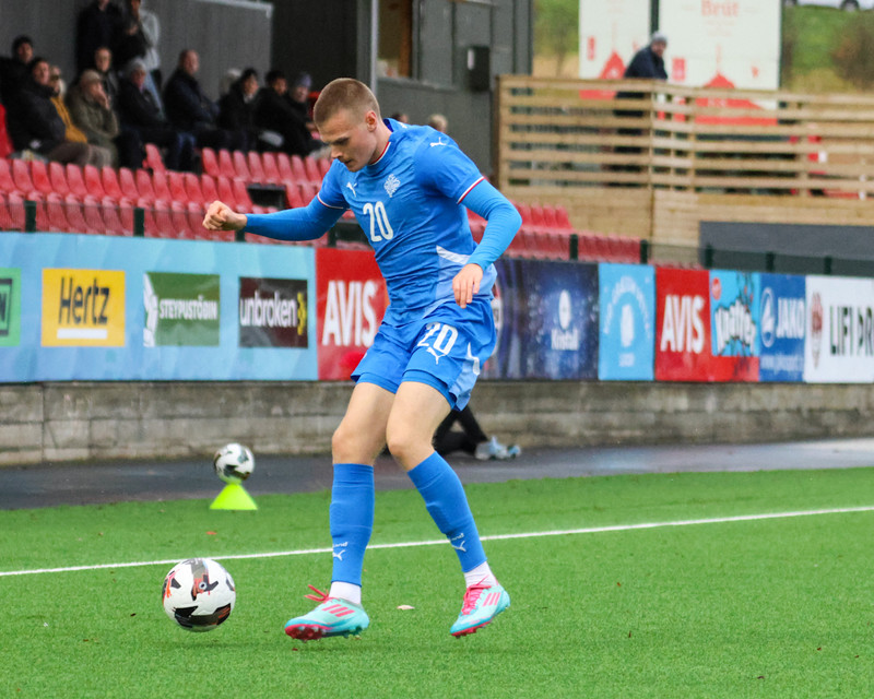 Myndaveisla: Jói Bjarna tryggði U21 fyrsta sigurinn