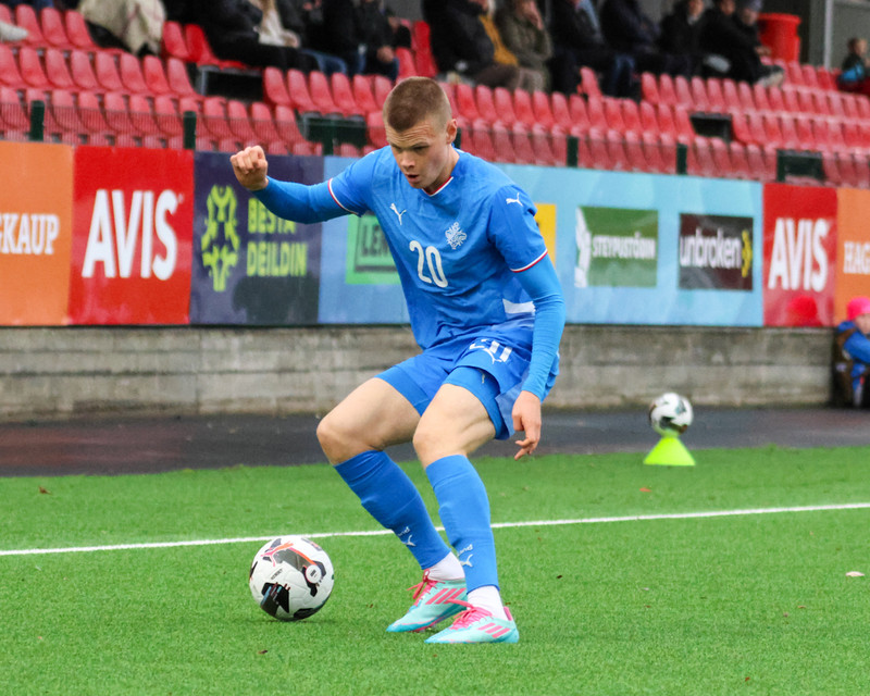 Myndaveisla: Jói Bjarna tryggði U21 fyrsta sigurinn