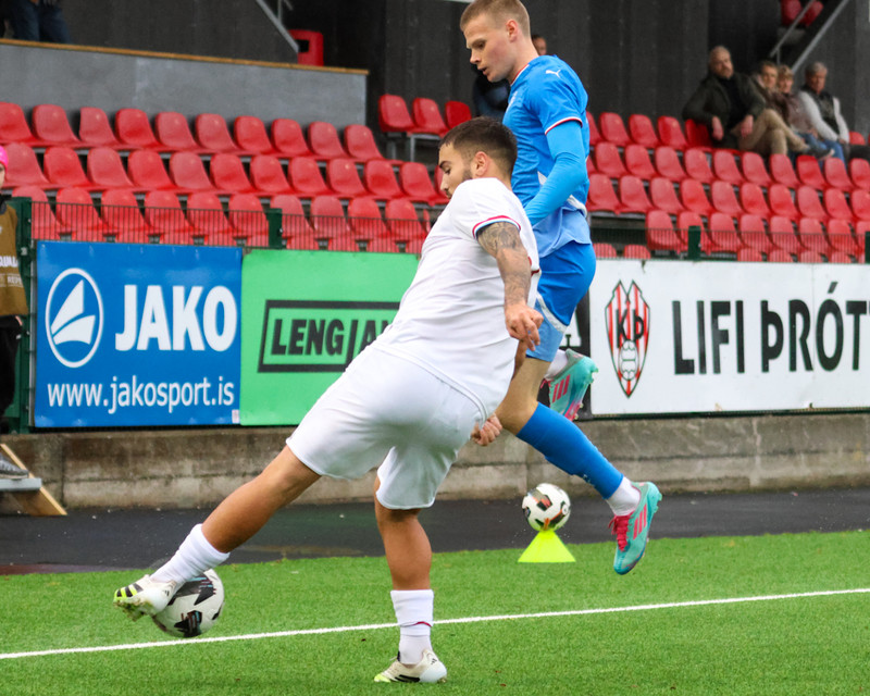 Myndaveisla: Jói Bjarna tryggði U21 fyrsta sigurinn