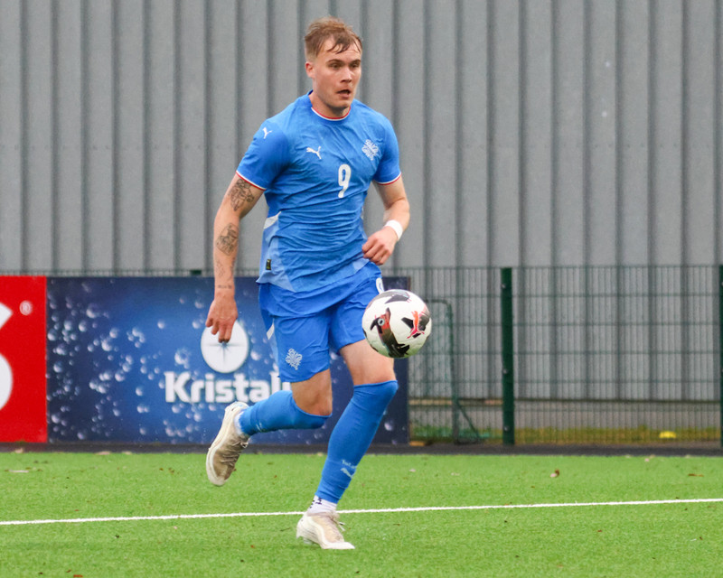 Myndaveisla: Jói Bjarna tryggði U21 fyrsta sigurinn