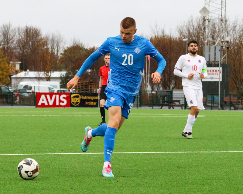 Myndaveisla: Jói Bjarna tryggði U21 fyrsta sigurinn
