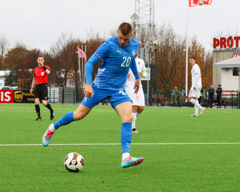 Myndaveisla: Jói Bjarna tryggði U21 fyrsta sigurinn
