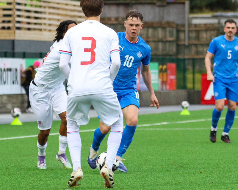 Myndaveisla: Jói Bjarna tryggði U21 fyrsta sigurinn