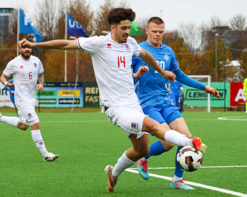 Myndaveisla: Jói Bjarna tryggði U21 fyrsta sigurinn