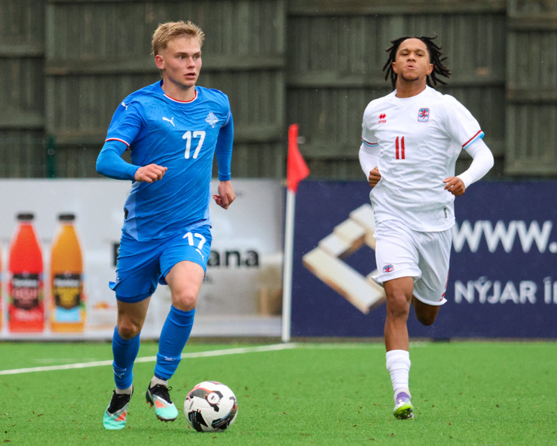 Myndaveisla: Jói Bjarna tryggði U21 fyrsta sigurinn
