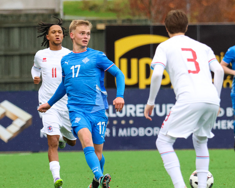 Myndaveisla: Jói Bjarna tryggði U21 fyrsta sigurinn