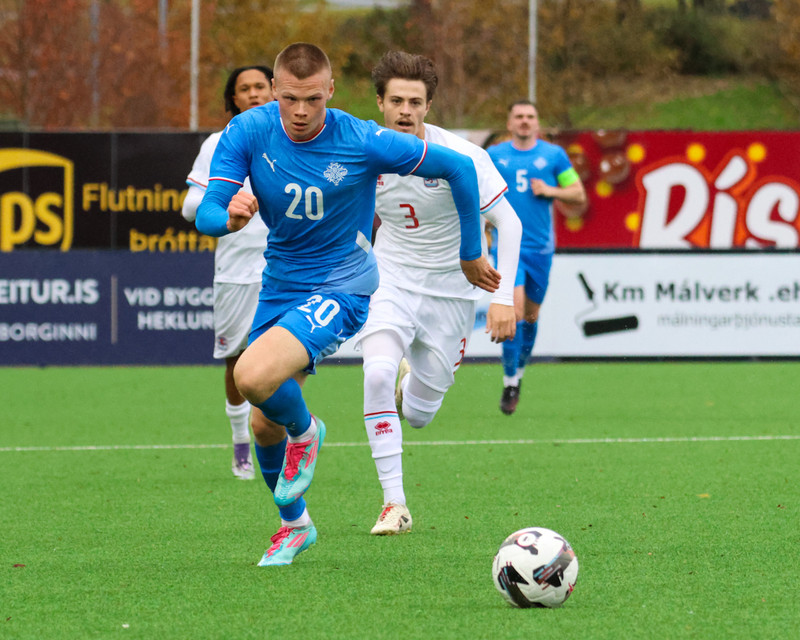 Myndaveisla: Jói Bjarna tryggði U21 fyrsta sigurinn