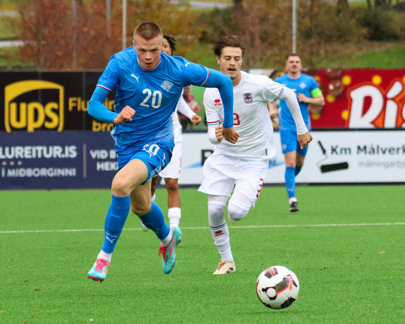 Myndaveisla: Jói Bjarna tryggði U21 fyrsta sigurinn