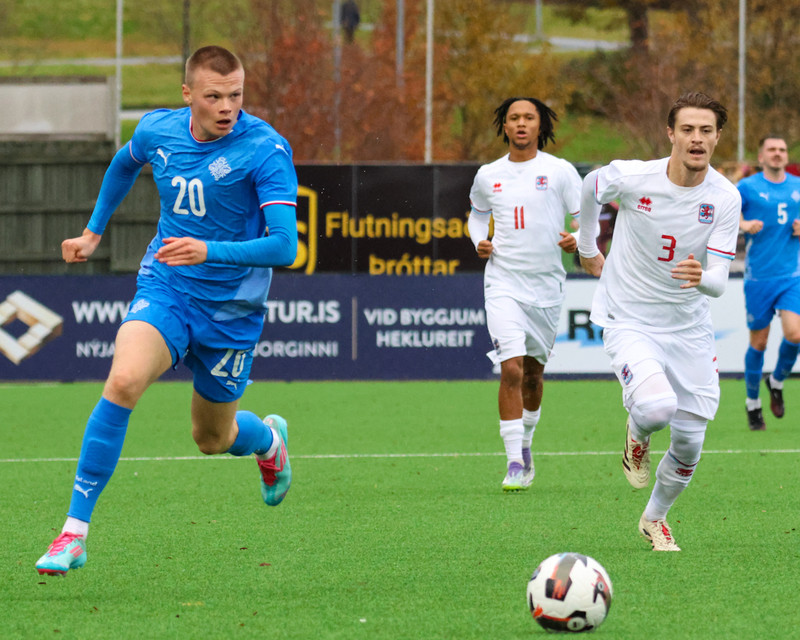 Myndaveisla: Jói Bjarna tryggði U21 fyrsta sigurinn