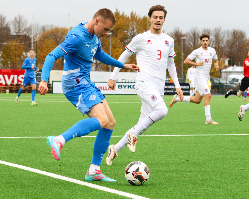 Myndaveisla: Jói Bjarna tryggði U21 fyrsta sigurinn