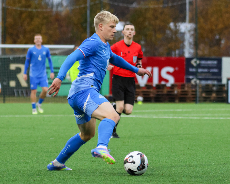 Myndaveisla: Jói Bjarna tryggði U21 fyrsta sigurinn