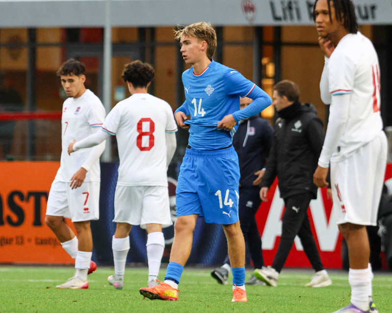 Myndaveisla: Jói Bjarna tryggði U21 fyrsta sigurinn