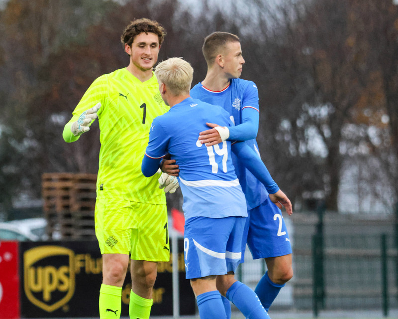 Myndaveisla: Jói Bjarna tryggði U21 fyrsta sigurinn