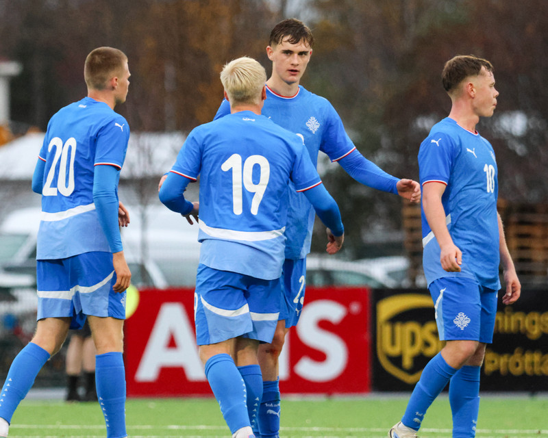 Myndaveisla: Jói Bjarna tryggði U21 fyrsta sigurinn