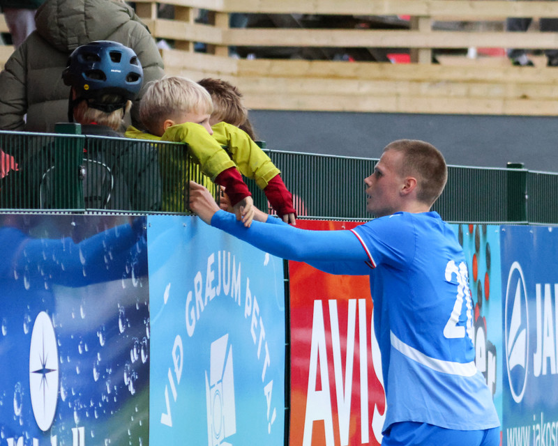 Myndaveisla: Jói Bjarna tryggði U21 fyrsta sigurinn