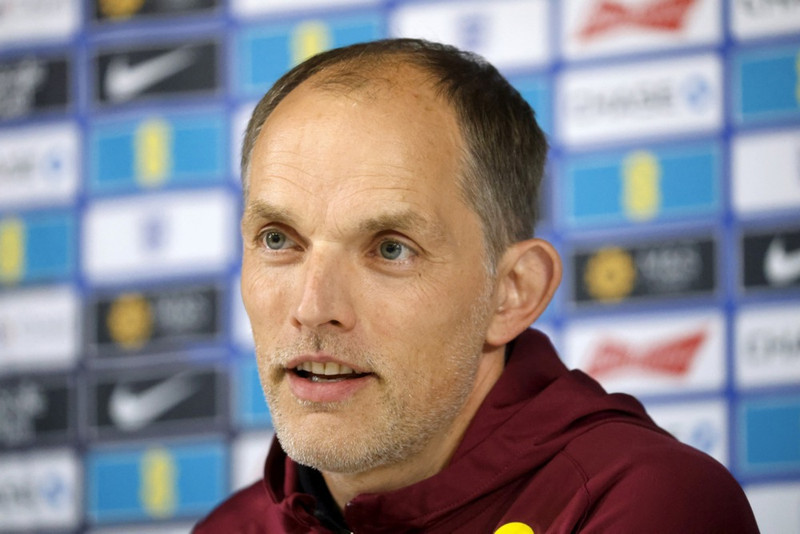 Thomas Tuchel, stjóri enska landsliðsins.