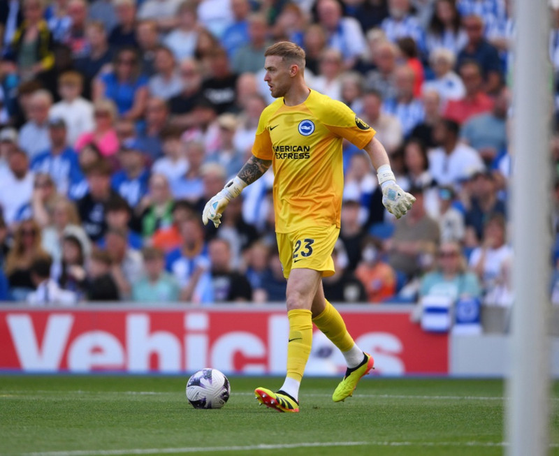 Jason Steele, varamarkvörður Brighton.