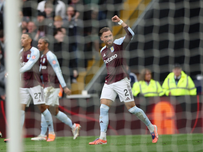 Sjáðu markið: Toppliðið undir á Villa Park