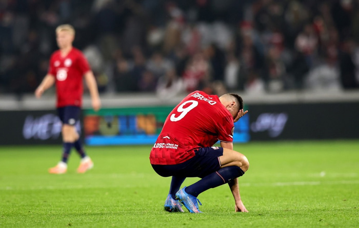 Giroud spilaði síðustu 10 mínúturnar í tapinu.