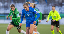 Fékk sérstakt hrós frá landsliðsþjálfaranum