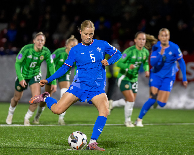 Emilía Kiær skoraði tvennu fyrir Leipzig