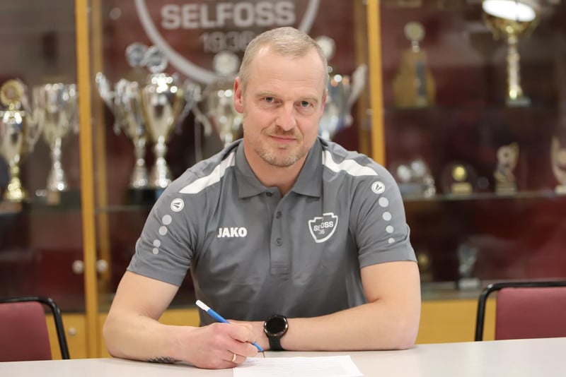 Óli Stefán var sáttur eftir 3-1 sigur sinna manna í dag