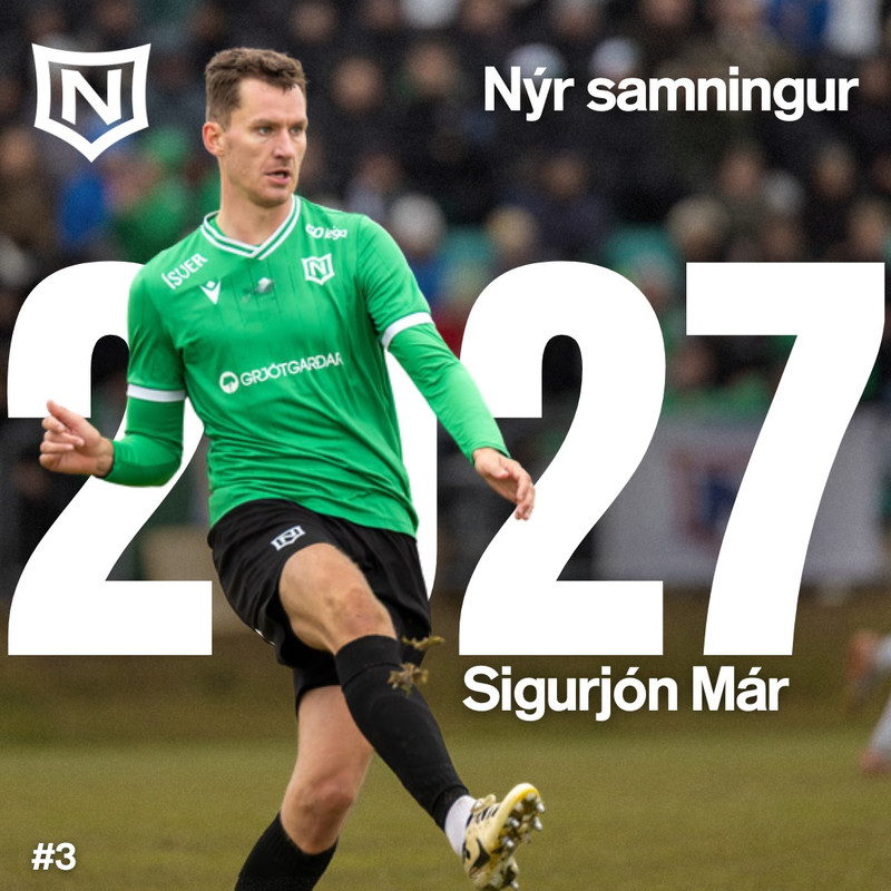 Frábærar fréttir fyrir Njarðvík - Sigurjón verður áfram (Staðfest)