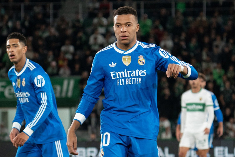Útlit fyrir að Mbappe geti spilað í El Clasico
