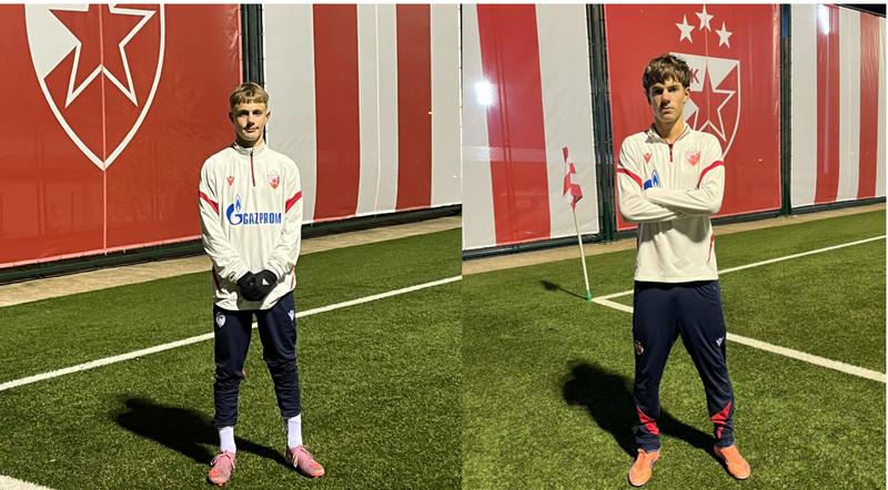 Novak er vinstra megin og Stefan hægra megin.