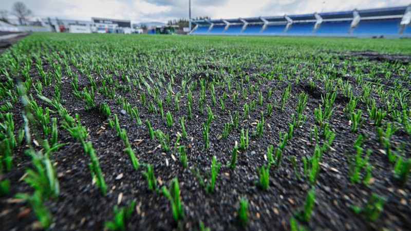 „Við vorum einmitt að reyna rifja upp með Kidda vallarstjóra hvenær það var síðast spilað á grasi í desember.“